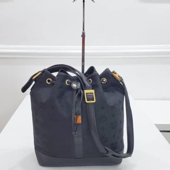 MCM Black Bucket Bag